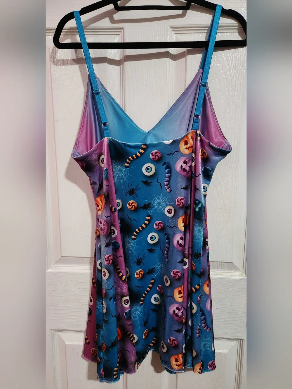 Blackmilk Velvet Mini Strappy Dress - Picture 3 of 6